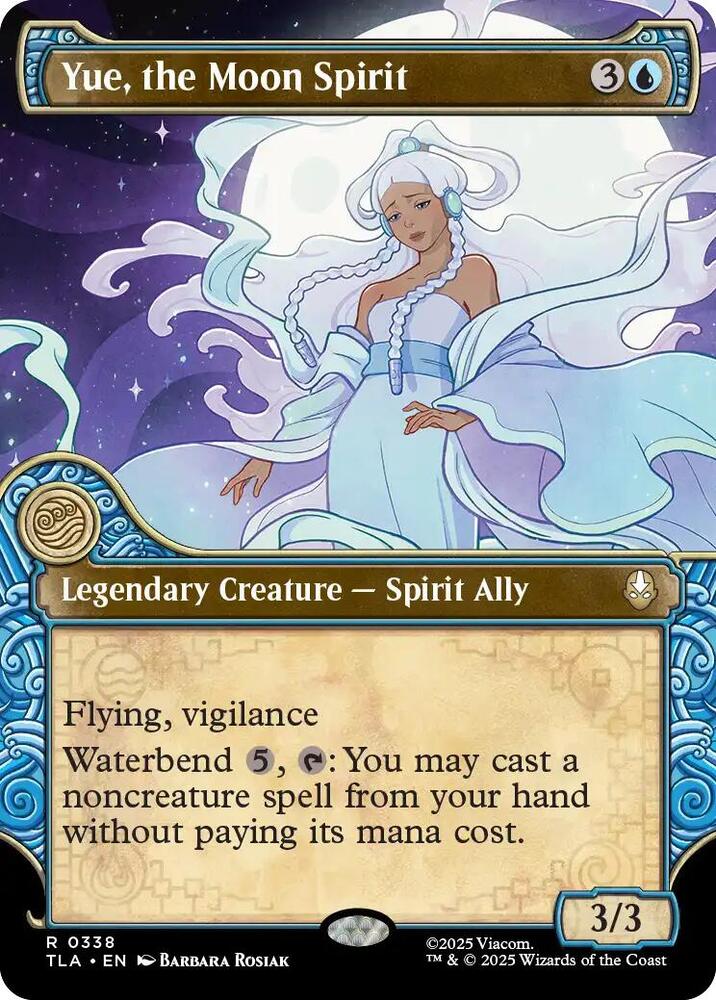 Yue, the Moon Spirit (Showcase) - Avatar: The Last Airbender (TLA) - FOIL